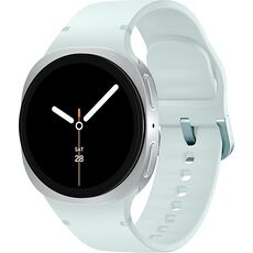 Galaxy Watch8 | 40 мм | 4G LTE | Silver | Sport/Mint | S/M, Размер: 40 мм, Цвет: Silver, Тип ремешка: Sport, Цвет ремешка: Mint, Размер ремешка: S/M, Подключение часов: Bluetooth / Wi-Fi + 4G LTE